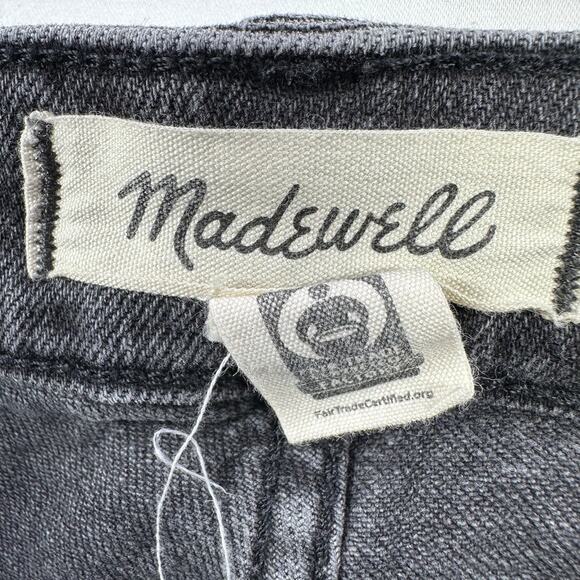 Madewell Jeans Womens 26 Washed Black Curvy Perfect Vintage Lunar High Rise - Picture 3 of 12